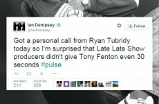 RTÉ has "no comment" after the Late Late failed to mention Tony Fenton