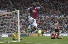 Aston Villa had 4 away goals all season but scored as many in the first half today
