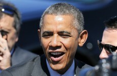 "I'm not saying I'm any funnier. I'm saying weed is now legal" - Obama plays joker-in-chief