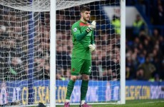 It was Fraser Forster against Chelsea following a late siege at Stamford Bridge today