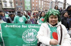 Migrants rally to urge Taoiseach not to forget about them