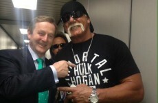 So Enda Kenny met Hulk Hogan yesterday...