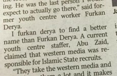 The journalist behind this cringey newspaper 'howler' says it's not a mistake