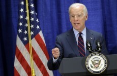 Joe Biden told a St Patrick's Day event, "If you're wearing orange, you're not welcome here"