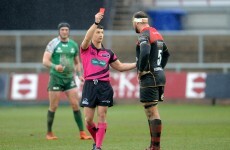 Note to Pro12 rugby players: If you blatantly elbow another player in the head, don't appeal
