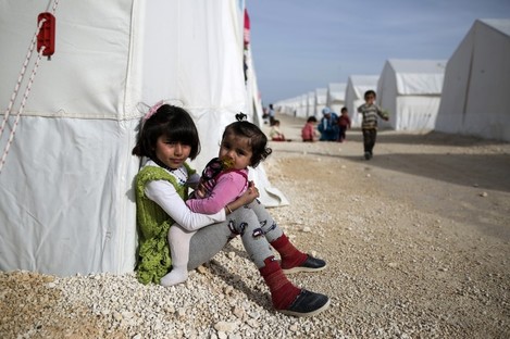 Syrian refugees in Turkey.