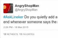 Gary Lineker invited fans to ask him questions on Twitter and it totally backfired