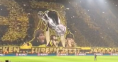We know they're brilliant but Dortmund fans outdid themselves with this pre-match mosaic