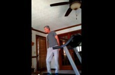 Watch this dad perform a flawless treadmill dance routine to Moves Like Jagger