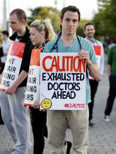 Ireland is overworking its junior doctors - and could face huge fines because of it