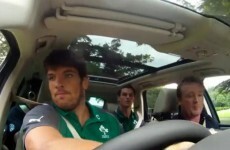 Ever wonder what the Irish players get up to during their down-time?
