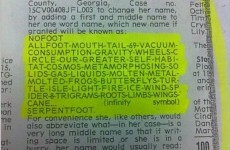 This woman is looking for the most off-the-wall name change ever