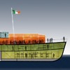 Not happening: This floating hostel/restaurant/micro-brewery won't be heading for Galway after all