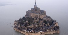 A 'supertide' has turned this French monastery into an island