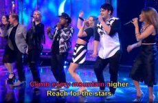 People were comparing S Club 7's Saturday Night Takeaway karaoke to Ireland's Six Nations win