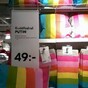 That rainbow pillow case IKEA named after Putin? It's unfortunately fake