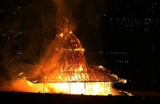 Pics: Why was this intricate wooden temple deliberately burned to the ground in Derry?