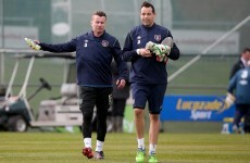 'We're not going to go around two-footing one of them so you'll get a game'