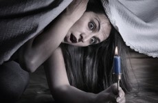 A woman looking for her cats found a burglar hiding under her bed instead