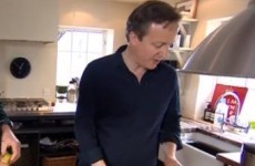 Here's why the internet is talking about David Cameron's chopping board