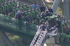 Twelve people were stuck on one of the world's busiest rollercoasters for over two hours