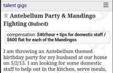 This Craigslist ad had the most racist job description ever