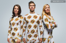 So McDonald's is selling Big Mac-patterned jammies now...