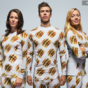 So McDonald's is selling Big Mac-patterned jammies now...