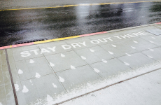 Rain-activated street art is exactly what Ireland needs