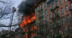 New York fire: Three critically injured after East Village building collapse