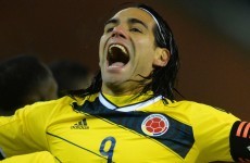 Are you watching LvG? Out-of-sorts Falcao scores twice on international duty with Colombia