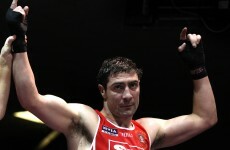 Victorious Egan shows he is a match for the heavyweights