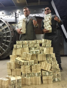 Conor McGregor disappointingly fails to get his Scrooge McDuck on with loads of cash