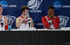 This basketball player forgot his mic was on and completely mortified himself