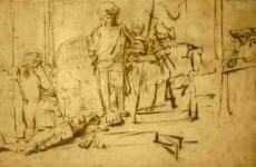 Rembrandt drawing put on display to attract buyer - and gets stolen