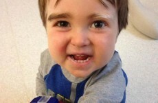 Thousands of people wore yellow yesterday to support this sick little boy