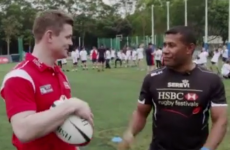 BOD met the greatest ever Sevens magician and impressed him with an audacious bit of skill