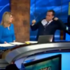 A weatherman found a coat hanger still in his suit jacket live on air