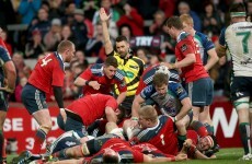 Connacht's top six lead is down to a tiebreaker as Munster put six tries past the westerners