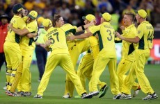 Australia made winning the Cricket World Cup look very, very easy this morning