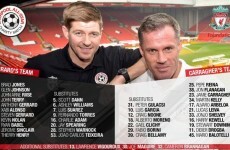 Some of Liverpool's most famous names are back at Anfield today
