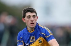 Over 92 minutes needed to finish Tipp Sligo game after Colin O'Riordan suffers injury