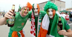 Tesco closed three off-licences for 'public safety' before yesterday's Ireland match