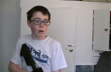 The moment a kid realises he has shot his computer monitor will fill you with nerves