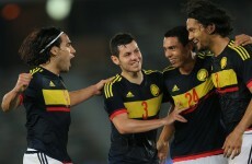 Falcao has just equalled Colombia's all-time record with 3 goals from his last 2 games