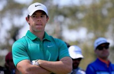 Rory McIlroy wrote Tiger Woods a letter when he was 9 telling him to watch his back