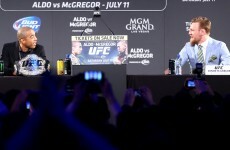 Here's what went down at today's UFC 189 world tour event in Dublin