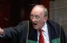 Seán Barrett got into another almighty row with a TD in the Dáil this evening