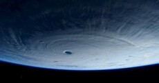 Here's what a category 5 super storm looks like from space