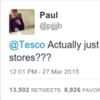 Customer tells Tesco that he saw snake in store, but it's just the set up to an excellent joke
